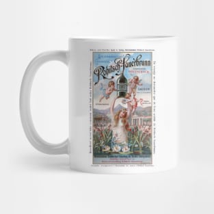 Slovenia Vintage Travel Poster Restored 1900 Mug